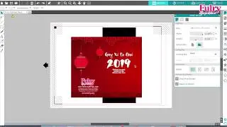 Cara Membuat Sampul Angpow Raya Cina Dengan Cameo Silhouette V3 dan Art Paper
