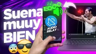 C&oacute;mo usar tu CELULAR c&oacute;mo parlante &oacute; altavoz para PC por WIFI y USB | AudioRelay 😎📱🔊