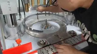(mold change)AILE 120CPM High Speed Aerosol Filling Line Aerosol Production Line