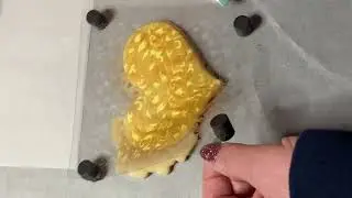 Bridal Heart Cookies