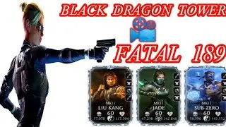 fatal 189 | black dragon tower | gold team |easy win | best talent tree | mk mobile.