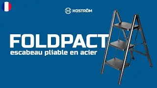 Pr&eacute;sentation de la gamme d'escabeau pliable en acier FOLDPACT | Hostr&ouml;m