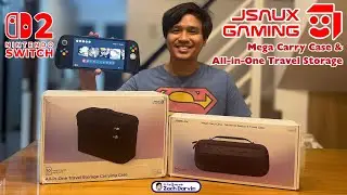 JSAUX Mega Carry Case & All-in-One Travel Storage | Nintendo Switch 2
