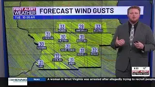 FIRST ALERT ACTION DAY: A cold front will reinforce our frigid weather this afternoon