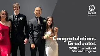 OCSB International Student Graduates 2023