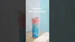 ✨ Blue Citrus Magic 💙This hits different 🔥#BlueCitrus #BubbleTea #CitrusVibes #BobaFormosa