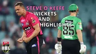 Steve O'Keefe Wickets and Highlights BBL11