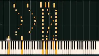 Ben Folds - Underground - Synthesia Piano Tutorial