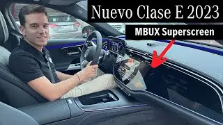 Nuevo Clase E 2023 😃 MBUX Superscreen