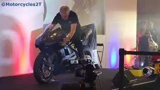 Crighton CR700W start-up at the National Motorcycle Museum Live event 2022