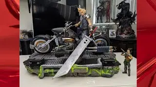 RARE FINAL FANTASY CLOUD/DAYTONA STATUE FROM UNKNOWN CO. (ANCIENT STUDIO)