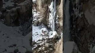 Waterfall on the way to Astore Astore waterfall GB Pakistan