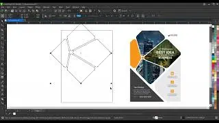 How to Create Flyer Design Template Using Coreldraw