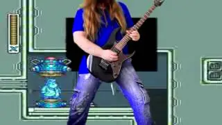 Megaman X - Flame Mammoth on guitar