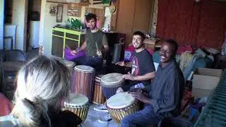 #DrumintheSun Djansa - Malian Master Drummer Abdoul Doumbia #djembe #boulder #denver