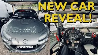 New Car Reveal! | Take A Tour Of The Mazda Motorsports Spec MX-5 Car!