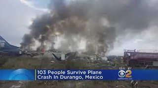 103 People Survive Plane Crash In Durango, Mexico