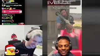 xQc Can't Stop Laughing at The Average COD Experience