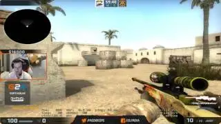 Sniper Duel  Pashabiceps VS  Olofmeister play for money 500$