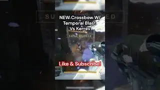 NEW Crossbow w/Temporal Blast DESTROYS Kerrev #destiny2 #destiny2edgeoffate #bungie #bungiedestiny2