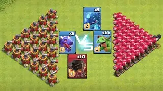 Electro Dragon vs Air Sweepers || @ClashOfClans