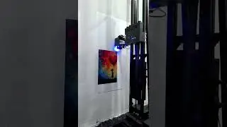 High resolution UV Ink Wall Mural Printer #wallprinter #wallprinting #wallprintingmachine