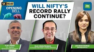 Live: Can Nifty continue to step up its move to fresh peaks?&nbsp;| Opening Bell | 4K