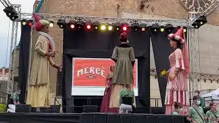 La Merc&egrave; 2020: Mostra de balls - Ball dels quatre Gegants del Pi (27/09/2020)