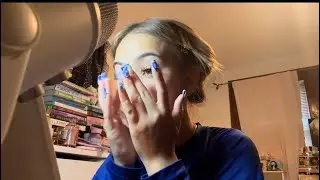 ASMR Doing my makeup| mouth sounds and rambling