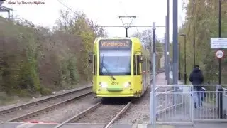 Trams in London, UK 2015