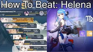 How To Beat Helena「Virgo」- Azur Lane - Extreme Challenge Mode