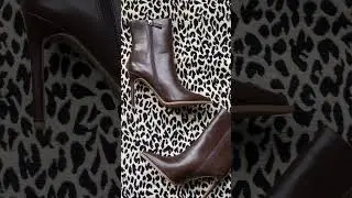 Vegan Leather Brown Boots with Tru Comfort Foam Insoles US 9 #fashiontrends #thriftstore #overstock