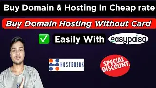 Buy Cheap Domain Hosting Without Card With easypisa Jazzcash in Pakistan 2024