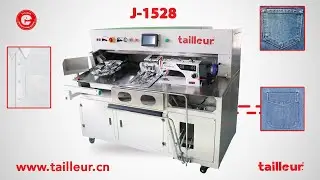Tailleur J-1528 Automatic Ironing-Free Pocket Attaching Machine