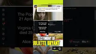 Epstein Criminal Network EXPOSED?: Survivor Juliette Bryant Testimony