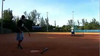 ISPS Slow Pitch Softball Batting Practice