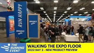 The Running Event 2022 - Walk The Expo Floor (Behind The Scenes)
