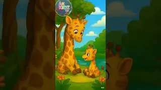 G for giraffe 🦒 #alphabet #viralshorts #learning #animals #animation