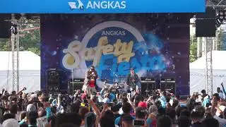 Oneway Marfori & Trix Maceres Performs @ Angkas Safety Fiesta ( Vertis North )