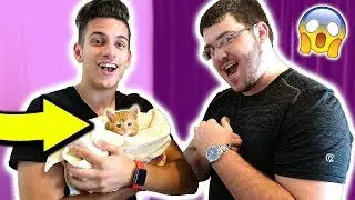TAKING UNSPEAKABLEGAMING'S CAT! (MINECRAFT REAL LIFE TROLL) With MooseCraft