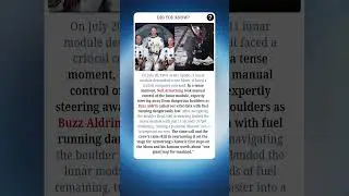 Apollo 11&rsquo;s 17-Second Miracle Landing