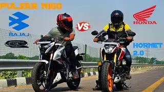 || 2024 PULSAR N160 VS HONDA HORNET 2.0 || DRAG RACE||😱 LONG RACE