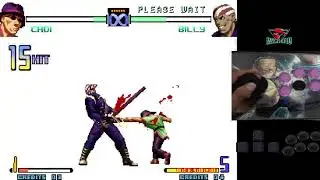 KOF 2002 TUTORIAL Combo de Choi 100% paso a paso