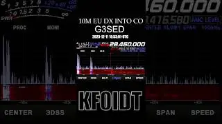 10M DX!!!! G3SED