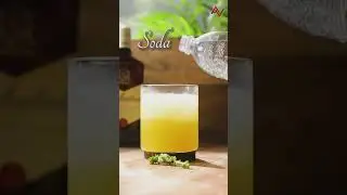Basil pineapple smash cocktail #shorts #alcohol #viral #cocktail