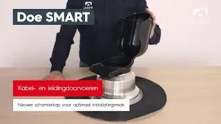 Ubbink Kabel- en leidingdoorvoer -  nieuwe scharnierkap