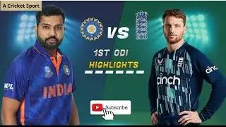 India vs England 1st ODI 2022 Full Highlights | Ind vs Eng 2022