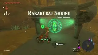 Rakakudaj Shrine - The Gerudo Canyon Crystal - Walkthrough Guide - TLOZ: Tears of the Kingdom
