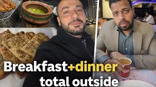 Breakfast to Dinner all meals are in Restaurants🥗🥩🍗