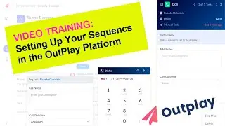 OutPlay Sales Engagement Platform |  Setting Up Sequences